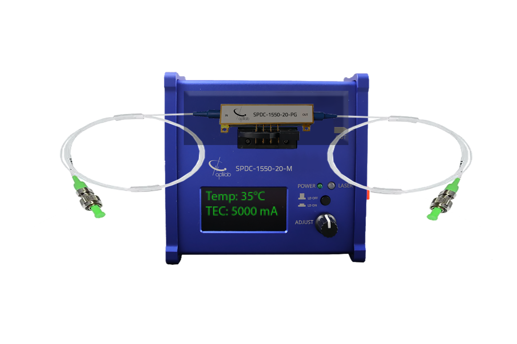 1550 nm Type-II SPDC Module, 30 mm – wdmquest