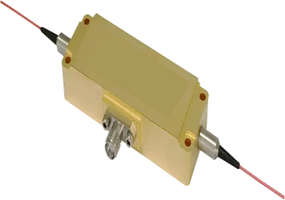 1550 nm, 40 MHz Fiber Coupled Acousto-optic Intensity Modulator, PM Output