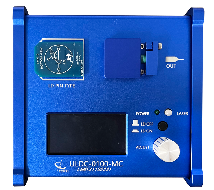 Up to 100 mA, Universal Coaxial Laser Diode Controller