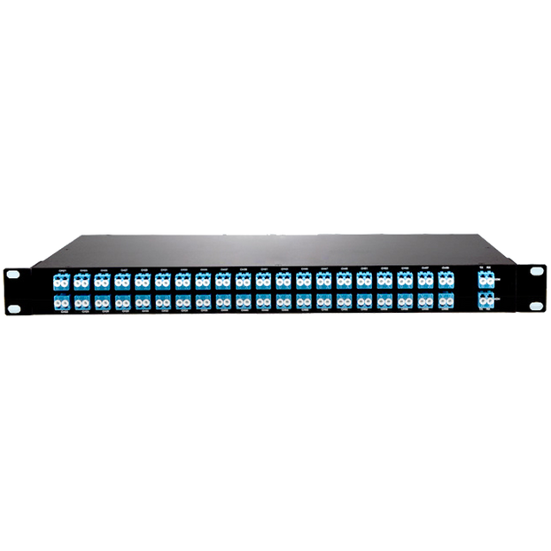 200 G  C+L -band 40 CH Athermal AWG Module in 1U Rackmount